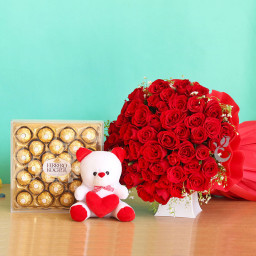 Red Rose Bouquet for Father's Day - Love enchantment squad