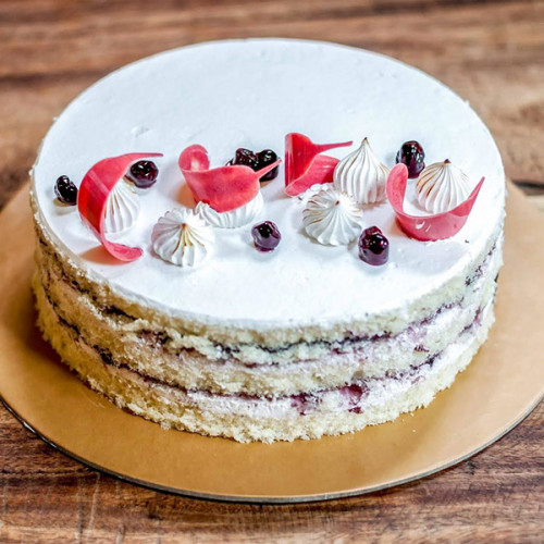 Three layered Vanilla cake