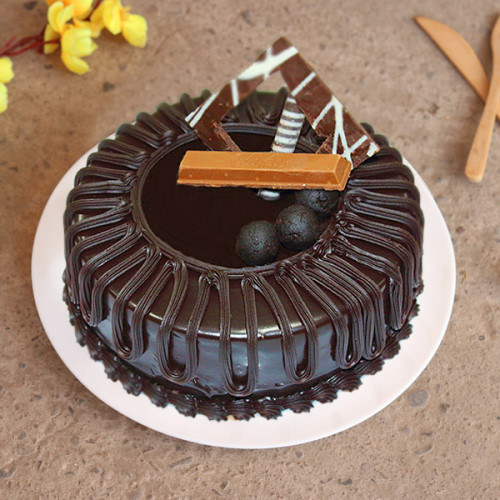 Half kg Dark Chocolate cake