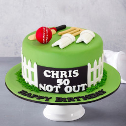 Cricket Lover Cake