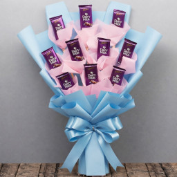 10 dairy milk chocolate bouquet