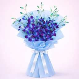 Hues Of Love. - Pink orchid bouquet