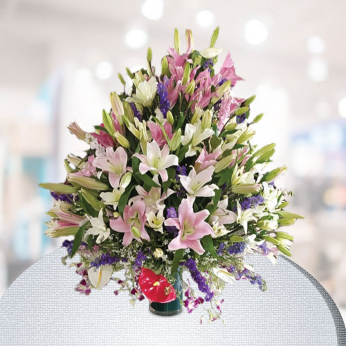 Big Arrangement of Lilies 