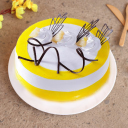 0.5 Kg Sugarfree Creamy Vanilla Cake