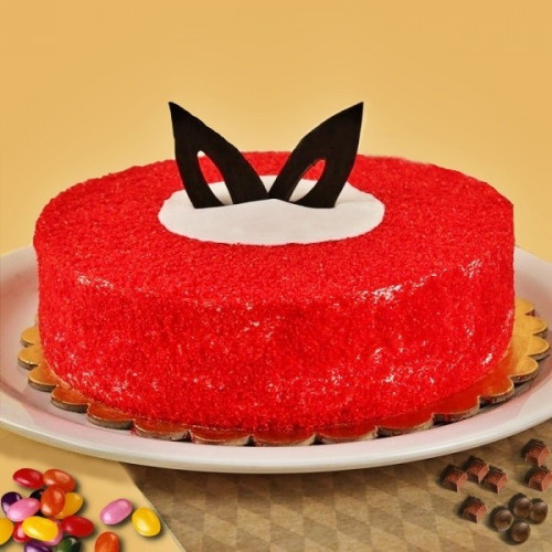 Half  Kg Cherished Red Velvet Cake