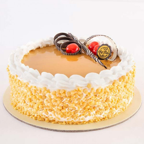 Half   Kg Exotic Butterscotch Cake