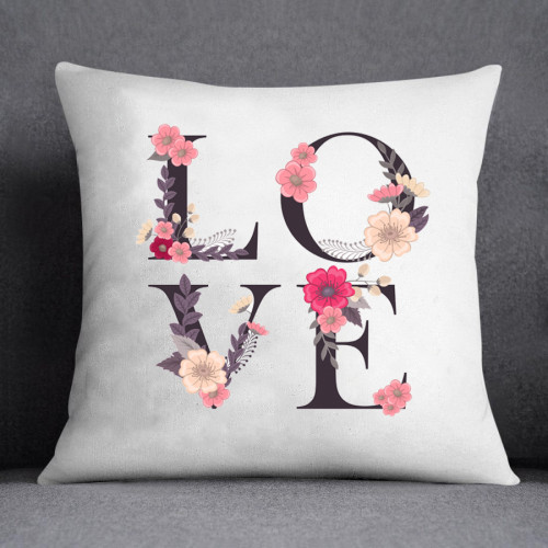 Love  Print Cushion Gift