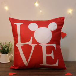 Red  Love Cushion  Gift
