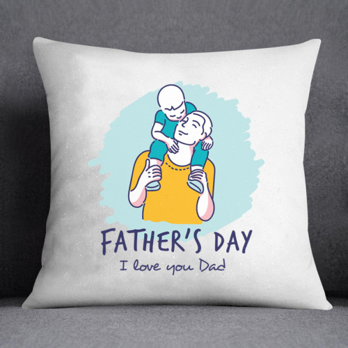 Awesome Dad Printed Cushion Gift