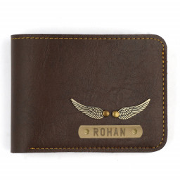 Dark Brown Personalised Wallet
