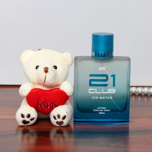 Combo Gift of  Ice Water Perfume with Teddy 
