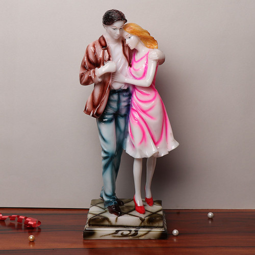 Combo Gift of 12 inch Loving Couple Showpiece